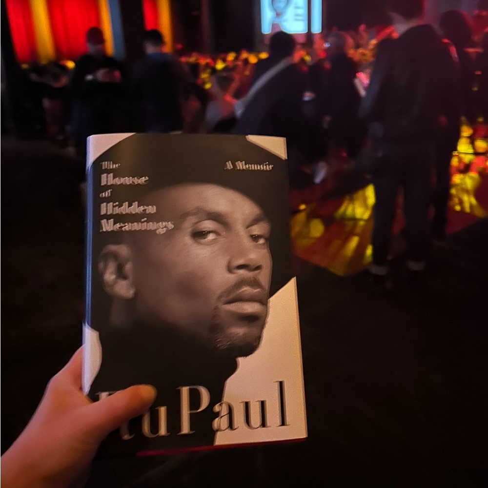 AUTOGRAPHED rupaul memoir.